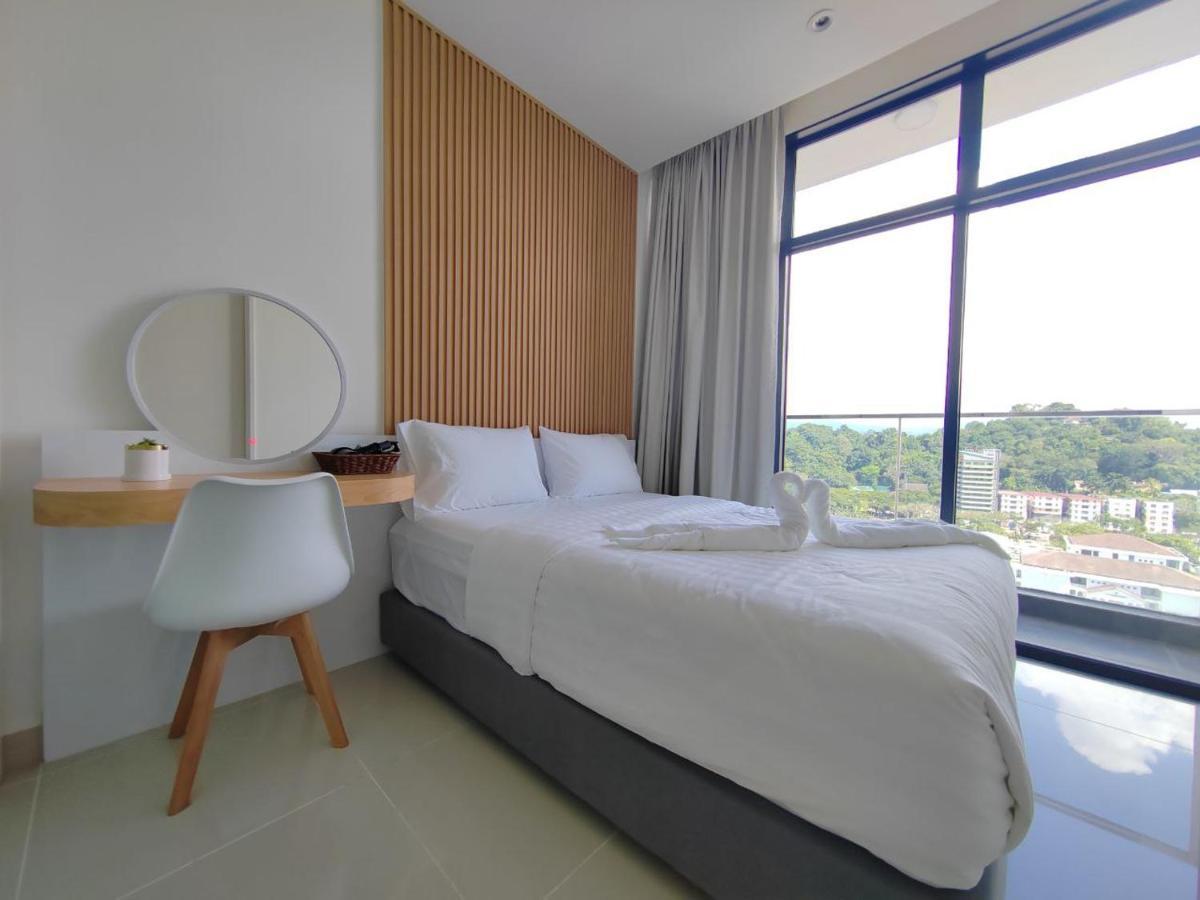 Cityview Studio Apartment At Kota Kinabalu City Centre Buitenkant foto